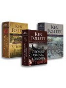 Ken Follett: A titánok bukása – A megfagyott világ – Az örökkévalóság küszöbén - Kedvezményes könyvcsomag