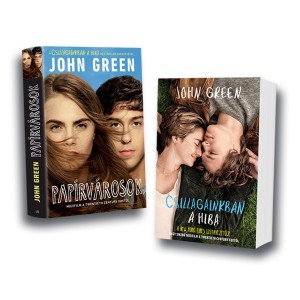 John Green: Csillagainkban a hiba (filmes) – Papírvárosok (filmes) - Akciós könyvcsomag