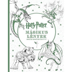 Harry Potter – Mágikus lények - színezőkönyv